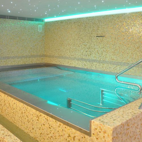 板式游泳池 - VITALITY - Freixanet Wellness - 室内 / 嵌入式 / 石材