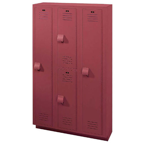 塑料更衣室储物柜 - LENOX - Bradley - 公共机构用 / 安全
