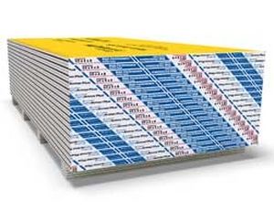 防水石膏板 - DENSARMOR PLUS® - Georgia Pacific - 加固型 / 防火 / 用于室内