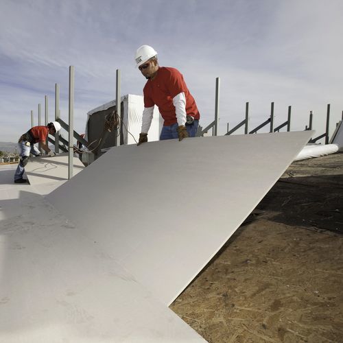 隔热材料 - ISOGARD™ HD - Holcim Elevate - 三聚酯PIR / 玻璃纤维 / 硬板