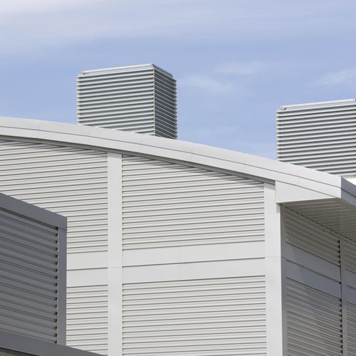 立面板 - CASCADE™ : CC-260 - Centria Architectural Systems - 电镀钢 / 褶皱