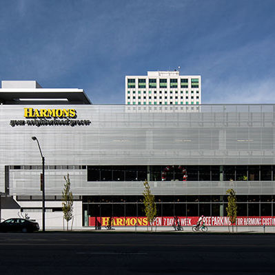 带孔金属板 - ECOSCREEN® : ECONOLAP - Centria Architectural Systems - 波形 / 铝制 / 用于壁板