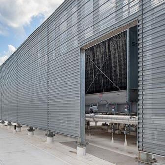带孔金属板 - ECOSCREEN® : CS-260 - Centria Architectural Systems - 褶皱 / 铝制 / 用于壁板