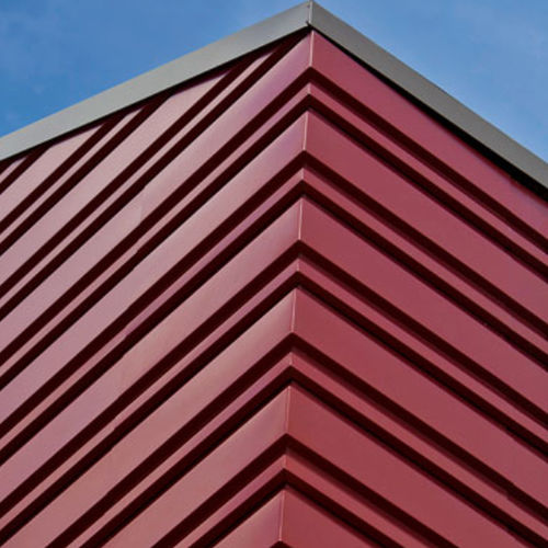 立面板 - MICROSEAM CORNERS - Centria Architectural Systems - 金属 / 褶皱
