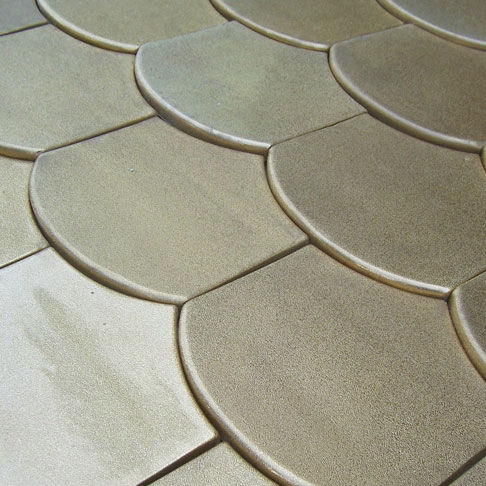 鳞饰瓦 - GLAZED SQUAMA - Ceipo ceramiche