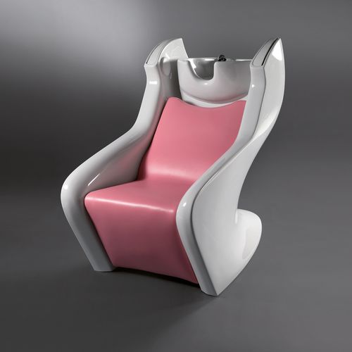 带脚凳洗头床 - TEKNOWASH S - Gamma & Bross - 陶瓷 / 单人 / Karim Rashid 设计