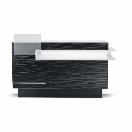 组合式前台接待桌 - SENSO - OLYMP - 木质 / Plexiglas®宝克力 / 发光