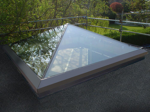 金属玻璃采光顶 - PYRAMID - Glazing Innovations