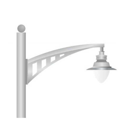市政路灯 - BANDEROLA  - Simon Lighting - 现代风格 / 钢 / LED式