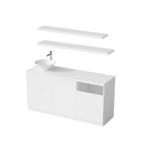 理发店带洗手池的家具 - SPA E110 + SERVICE 411 - FIAPP