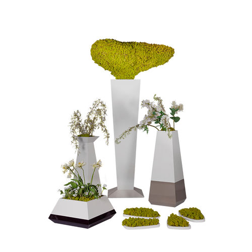 现代风格花瓶 - FLOWER-POT V1, V2, V3, V4, V5 - FIAPP - 涂漆中密度纤维板 / 用于水疗中心