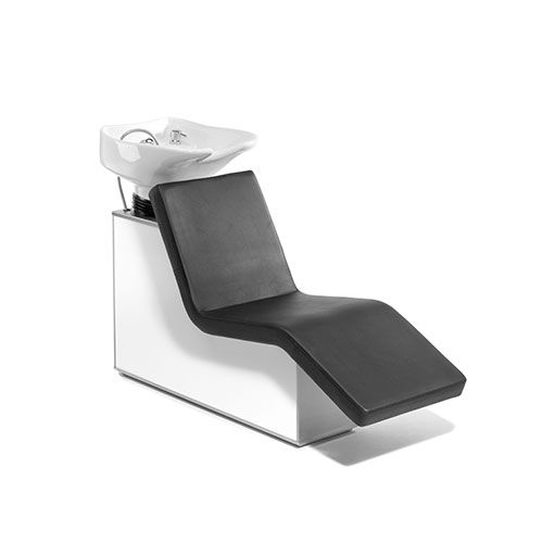 带脚凳洗头床 - WELLNESS SOFA - Kiela Metaalwarenfabriek B.V. - 陶瓷 / 单人
