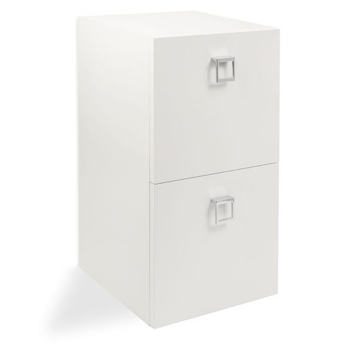壁挂收纳柜 - MIDUPLEX - Nelson Mobilier - 现代风格 / 用于理发店 / 白色