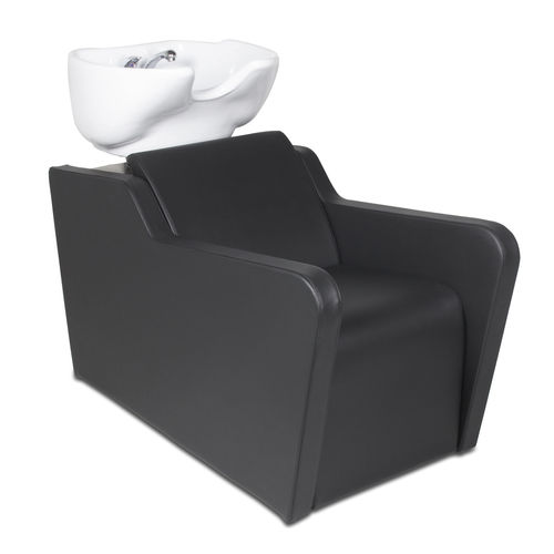 带脚凳洗头床 - TOPWASH ECO - Nelson Mobilier - 仿皮 / 陶瓷 / 单人