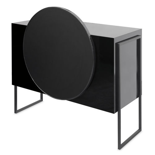 层压材料商户收银台 - SCAMNUM - Nelson Mobilier - 钢 / 用于理发店 / 黑色