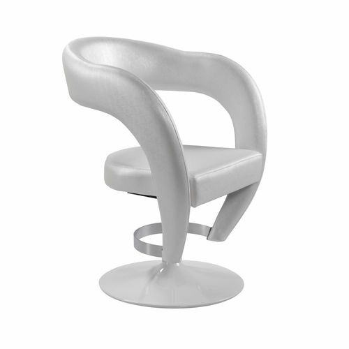 现代风格美发椅 - S-CHAIR - VEZZOSI - 仿皮 / 钢 / 带液压泵