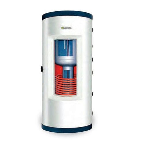 太阳能圆柱形热水器 - STOR C SERIES - Beretta - 独立式 / 立式 / 住宅