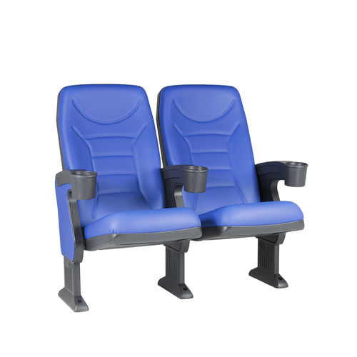 现代风格礼堂椅 - MONTREAL V03 - Euro Seating International - 聚氨酯发泡 / 聚丙烯 / 布艺