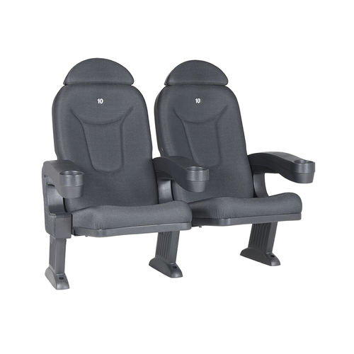 布料影院椅 - ROMA COMFORT V07 - Euro Seating International - 聚氨酯发泡 / 聚丙烯 / 聚氨酯