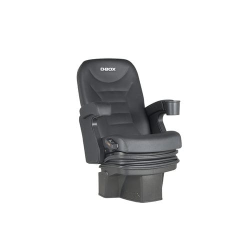 聚丙烯影院椅 - ROMA D-BOX - Euro Seating International - 布料 / 聚氨酯发泡 / 商用