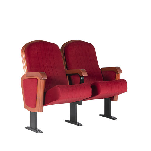 传统风格礼堂椅 - GOYA - Euro Seating International - 布料 / 聚氨酯发泡 / 山毛榉木