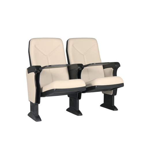 现代风格礼堂椅 - BOGART PL - Euro Seating International - 聚氨酯发泡 / 钢 / 聚丙烯