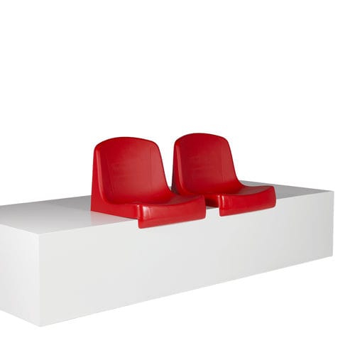 整体式阶梯座椅 - ES 100 - Euro Seating International - 聚丙烯 / 用于运动设施 / 用于室外