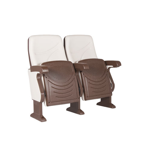 现代风格礼堂椅 - ECO 100 - Euro Seating International - 布料 / 聚氨酯发泡 / 聚丙烯