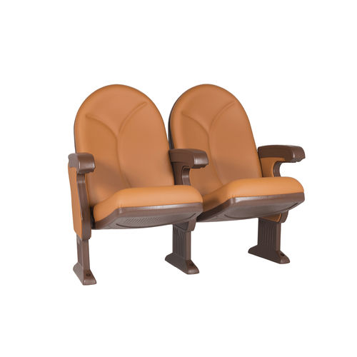 现代风格礼堂椅 - ECO 200 - Euro Seating International - 聚氨酯发泡 / 聚丙烯 / 折叠