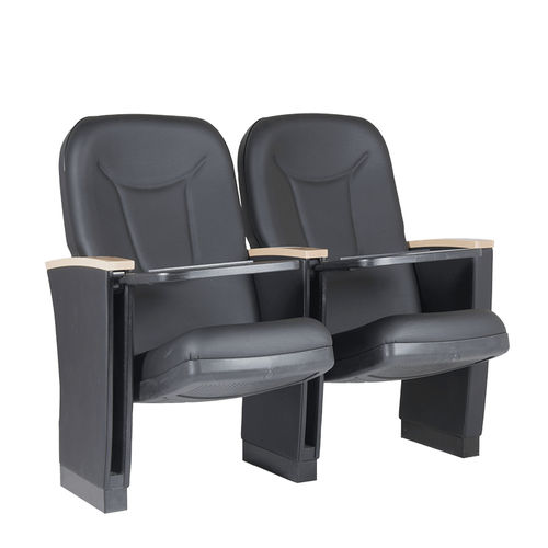 现代风格礼堂椅 - FUSHION PL - Euro Seating International - 布料 / 聚氨酯发泡 / 木质
