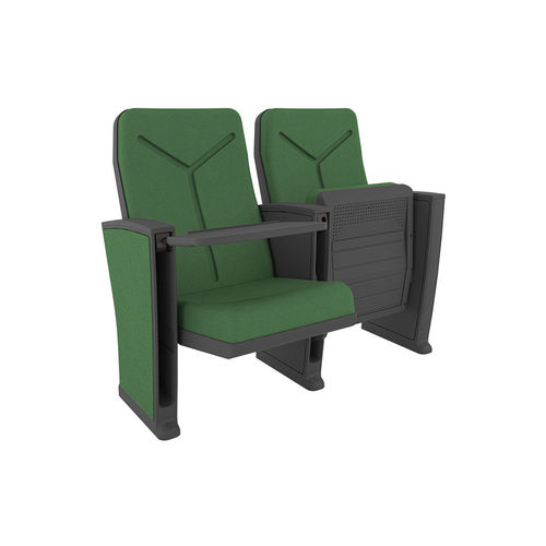 现代风格礼堂椅 - BOGART PLUS PL - Euro Seating International - 聚氨酯发泡 / 钢 / 聚丙烯