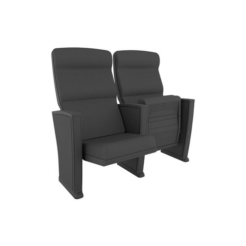 现代风格礼堂椅 - KING PLUS - Euro Seating International - 聚氨酯发泡 / 聚丙烯 / 折叠