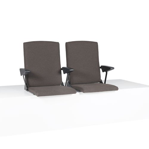 可折叠阶梯座椅 - MICRA 100 - Euro Seating International - 聚氨酯 / 用于运动设施