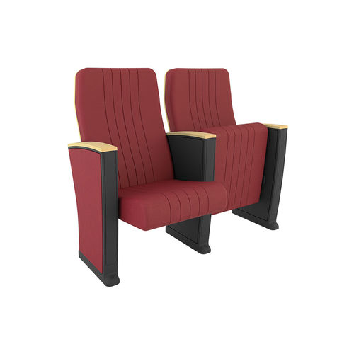 现代风格礼堂椅 - OTELO PLUS - Euro Seating International - 布料 / 聚氨酯发泡 / 聚丙烯