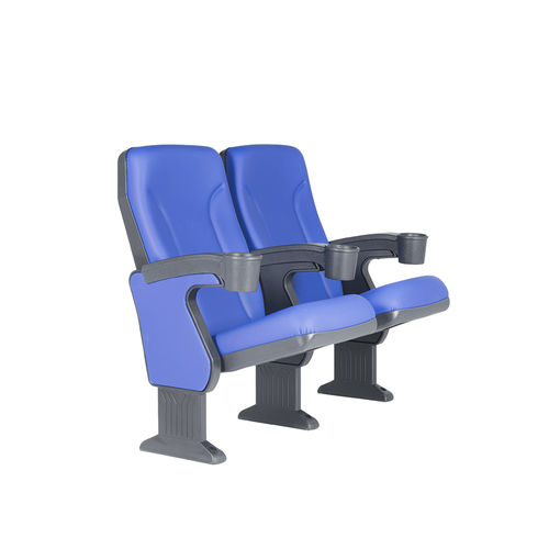 布料影院椅 - ARGENTINA V03 - Euro Seating International - 商用 / 蓝色 / 布艺