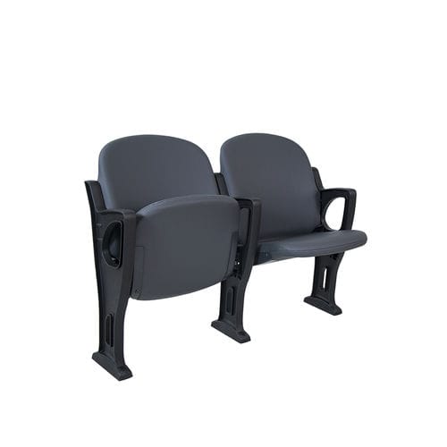 现代风格礼堂椅 - ES 500 TT - Euro Seating International - 布料 / 聚氨酯发泡 / 聚丙烯