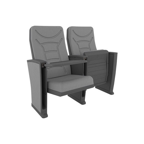 现代风格礼堂椅 - MONTREAL PLUS PL - Euro Seating International - 布料 / 聚氨酯发泡 / 钢