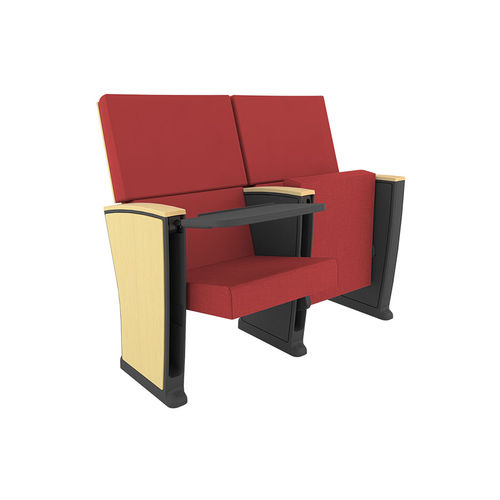 现代风格礼堂椅 - THALES PLUS PL - Euro Seating International - 布料 / 聚丙烯 / 折叠