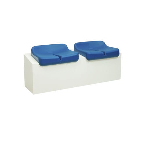 整体式阶梯座椅 - ES 60 - Euro Seating International - 聚丙烯 / 用于运动设施