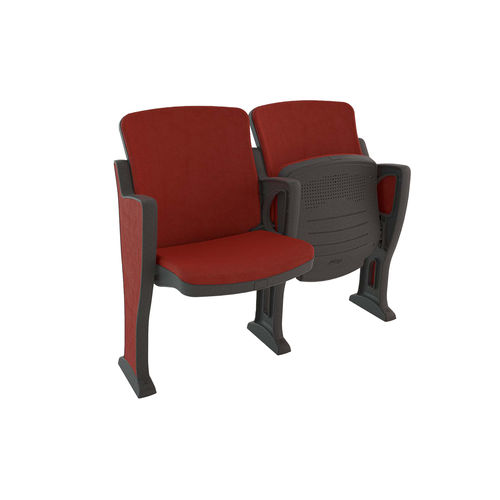 现代风格礼堂椅 - MAIA - Euro Seating International - 布料 / 聚氨酯发泡 / 聚丙烯