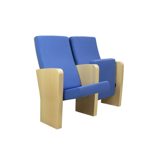 现代风格剧院椅 - BRISTOL X - Euro Seating International - 室内 / 布料 / 聚丙烯