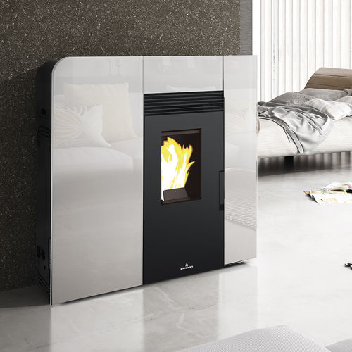 颗粒采暖炉 - CLEO - Bronpi - 5 kW...10 kW / 11 kW / 落地式