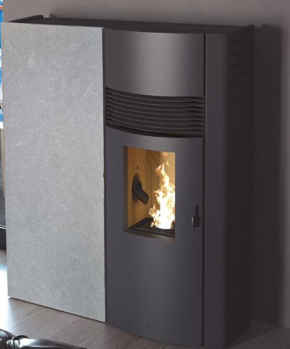 颗粒采暖炉 - ADRY - Bronpi - 5 kW...10 kW / 落地式 / 现代风格