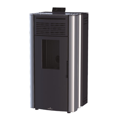 颗粒采暖炉 - CORAL NC - Bronpi - 5 kW...10 kW / 10 kW...20 kW / 落地式