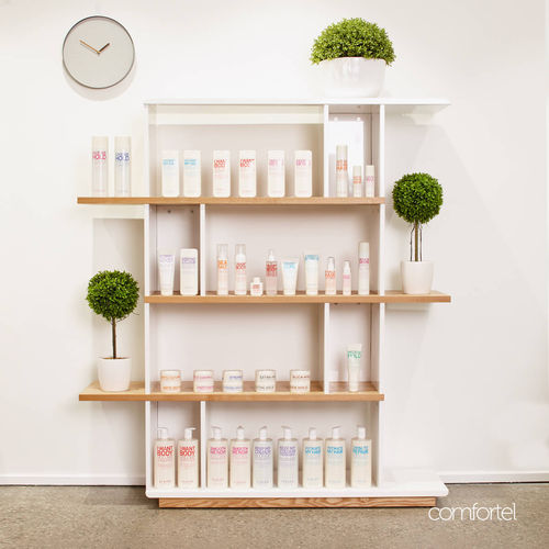 木质陈列架 - ADELE - Comfortel - 板式 / 用于理发店