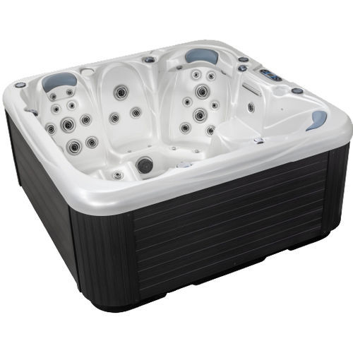 地上水疗浴缸 - DESIGN HC1 - POOLSTAR - 正方形 / 5人座 / 复合材料