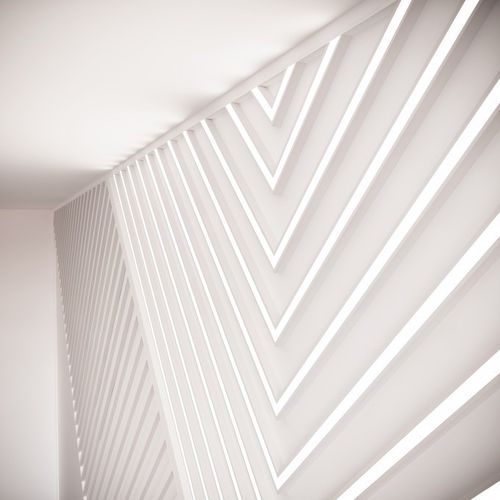 壁挂条灯 - CX190 U-PROFILE - Orac Decor® - 顶棚 / LED式 / 铝制
