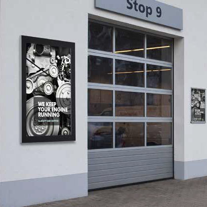 壁挂布告板 - BACHECA SCT - STUDIO T - 餐厅 / 户外 / LED式