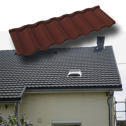 金属瓦 - GERARD® HERITAGE - AHI ROOFING / IKO METALS FRANCE - 弧形 / 插接式 / 大型