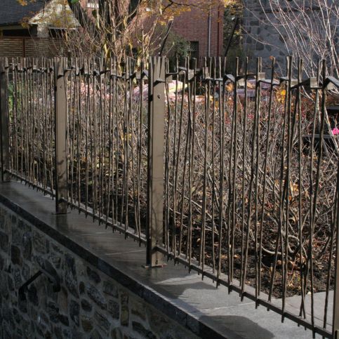 栅栏式围栏 - BRANCHES 5820 - BATTIG DESIGN - 花园 / 锻铁 / 现代风格